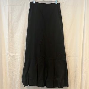 Maxi black skirt